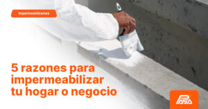 La impermeabilización es una medida crucial para proteger tus espacios de los daños causados por el agua. Ya sea que se trate de un techo. Humedad
