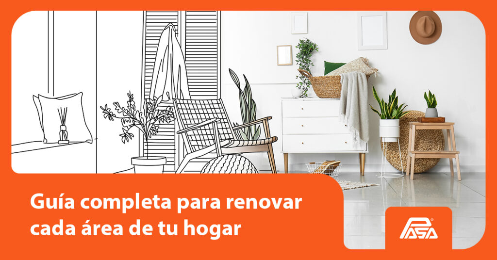 Guía completa para renovar cada área de tu hogar