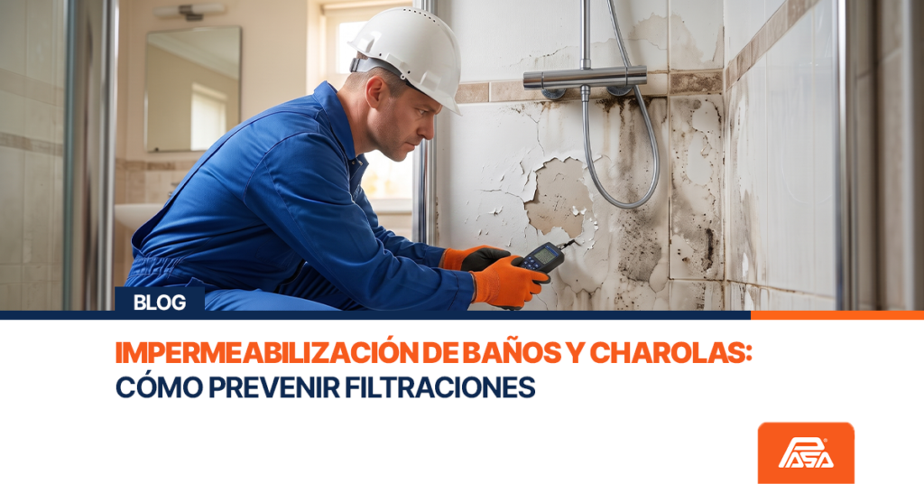 Impermeabilización de baños y charolas: cómo prevenir filtraciones